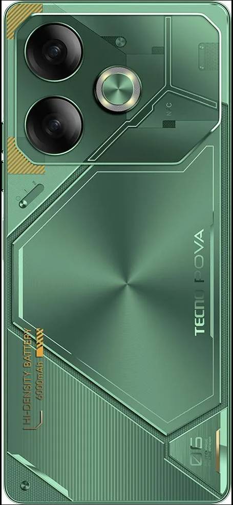 Tecno POVA 6 8/256 Гб Зелёный