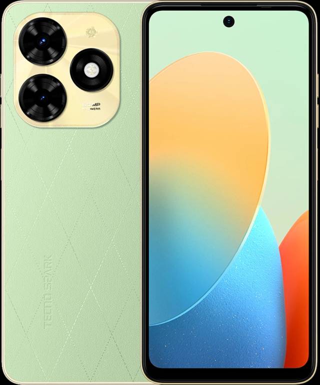 Tecno Spark 20С 8/128 Гб Зелёный (экокожа Magic Skin 2.0)