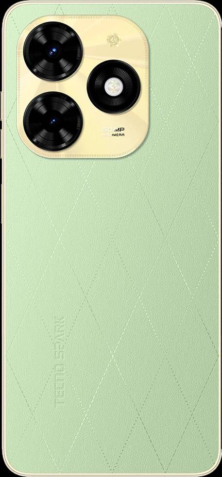 Tecno Spark 20С 8/128 Гб Зелёный (экокожа Magic Skin 2.0)