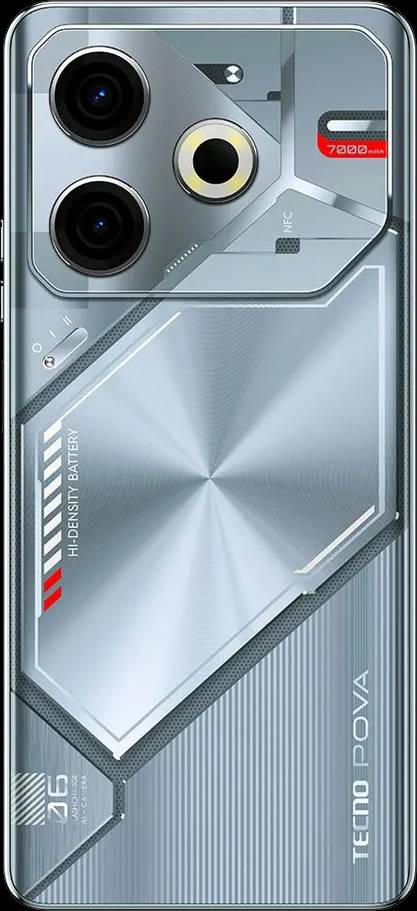 Tecno POVA 6 Neo 8/128 Гб Серебристый