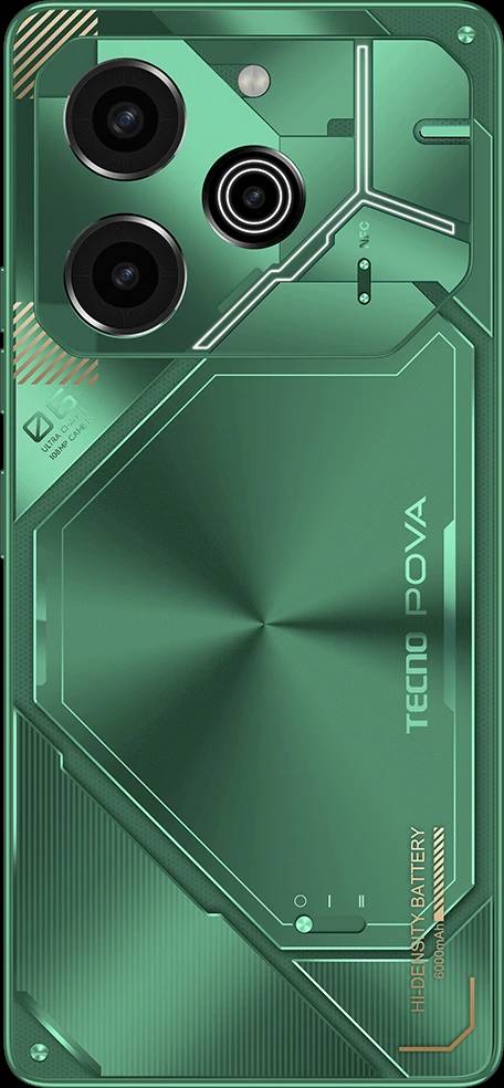 Tecno POVA 6 Pro 5G 12/256 Гб Зелёная комета